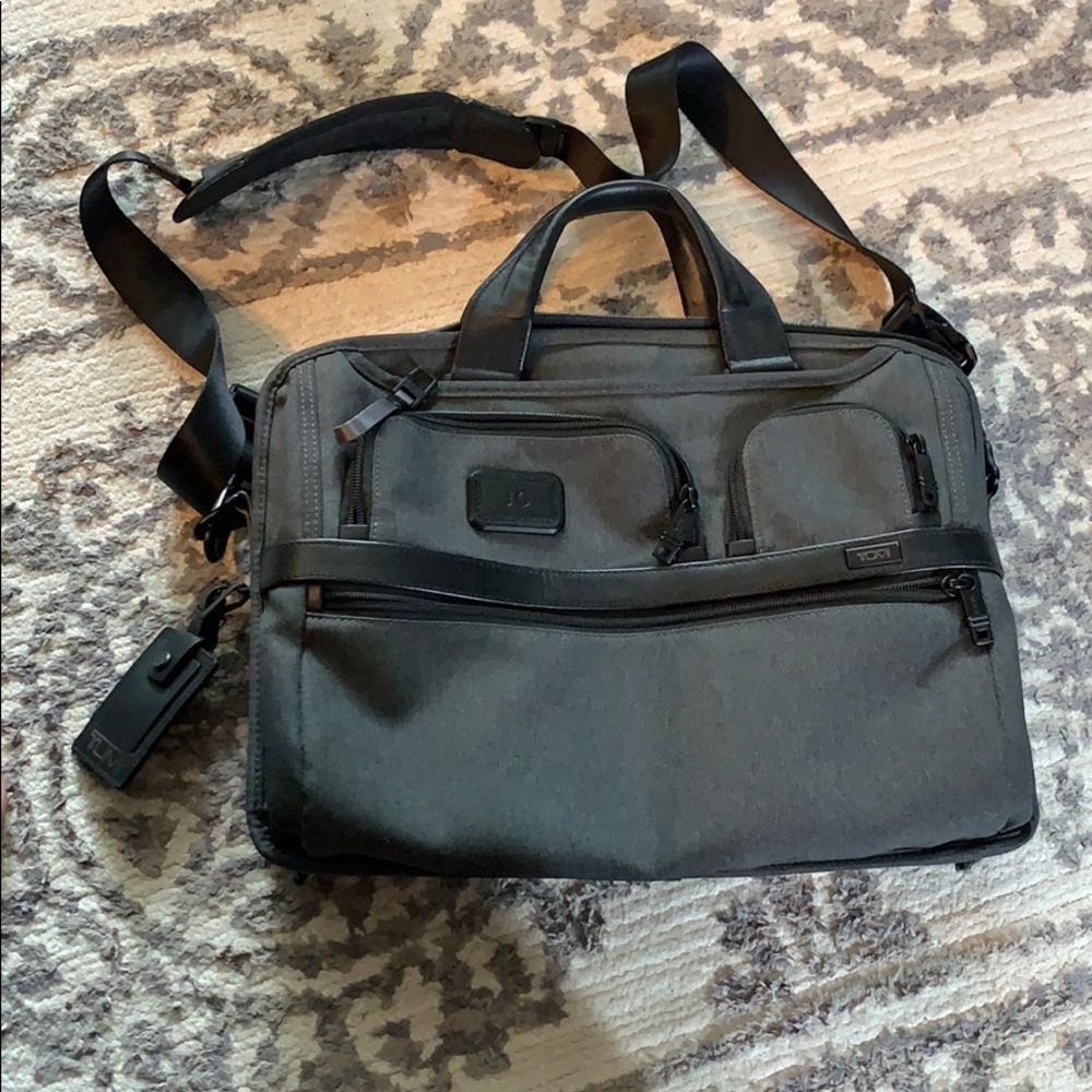 Tumi slim laptop bag